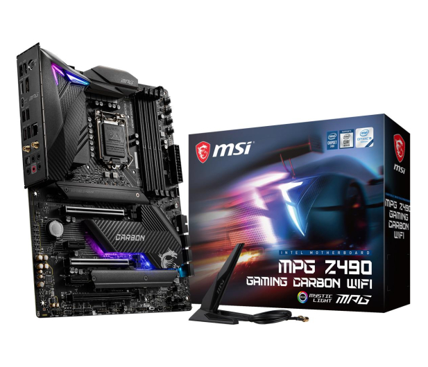 MSI MPG Z490 GAMING CARBON WIFI - 542148 - zdjęcie
